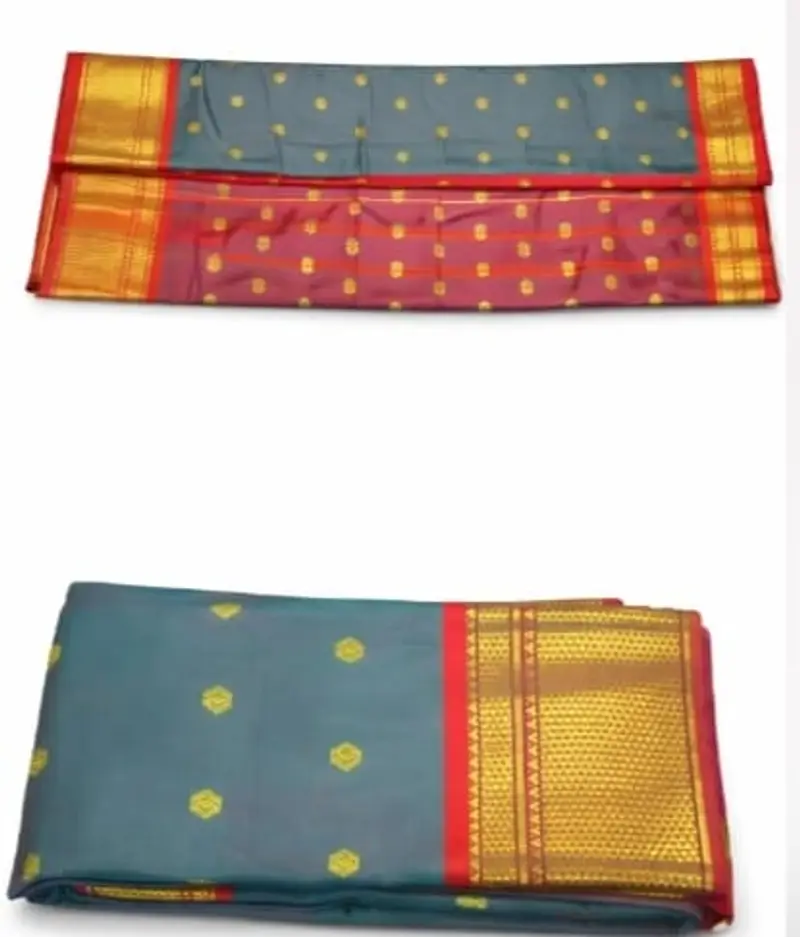 Traditional banarasi silk saree - Image 5 in Hyderabad